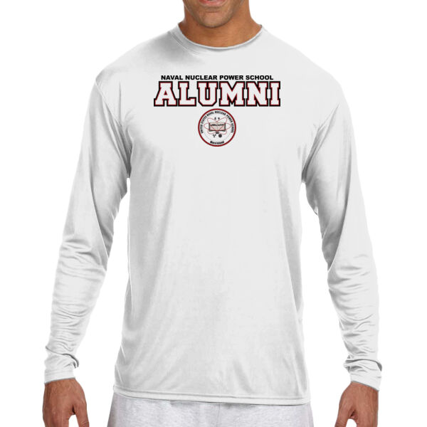 NNPS Alumni - Mare Island (H) - (S) Long Sleeve Cooling Performance Crew Light Color Shirt Thumbnail